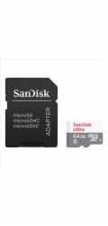 Paměťová karta Sandisk Ultra microSDXC 64 GB 100 MB/s Class 10 UHS-I, s adaptérem 