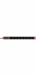 Techly TECHLYPRO Rack 19palcový Power Strip 8 zásuvek Schuko Plug