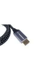PREMIUMCORD Kabel DisplayPort 1.4 přípojný kabel, kovové a zlacené konektory, 3m