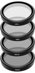 Sada filtrů TELESIN CPL/ND8/ND16/ND32 pro DJI Action 3 / 4 / 5