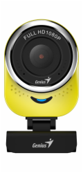 GENIUS webová kamera QCam 6000/ žlutá/ Full HD 1080P/ USB2.0/ mikrofon