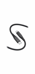 Swissten Datový kabel SOFT SILICONE USB-C / USB-C 1,5 M, PD 60 W, černý