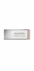 ADATA Flash Disk 128GB UR350, USB 3.2 Dash Drive, kov hnědá