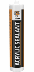 Akrylový tmel Tiger, bílý, 280 ml