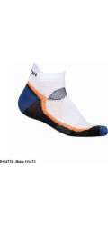 Ponožky Ardon Sport, modrá/bílá/oranžová, 42-45