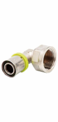 Koleno 873210A lisované, 16x2,00-1/2", vnitřní závit