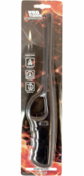 Zapalovač Pro Flame PB-L018 9699132, stříbrný/černý