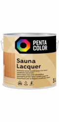 Polyakrylový lak Pentacolor Sauna, 3l