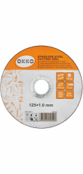 Kovový řezací kotouč OKKO 125x1,0mm