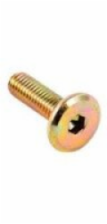 Nábytkový šroub Haushalt, 6x20 mm, žlutý, 20 ks.