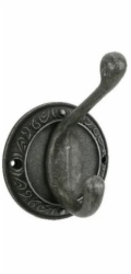 Věšák DOMOLETTI CH136AS, 77×59 mm, šedý, 1 ks.