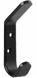 Věšák DOMOLETTI CH243, 90×18 mm, černý, 1 ks.