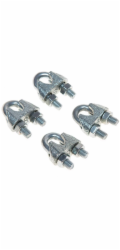 Lanová svorka Haushalt, ZN, DIN741, 4DD, 3 mm