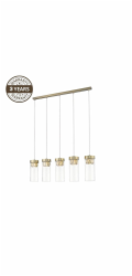 Závěsné svítidlo DOMOLETTI PORTO 20101AB-5F, 5×25 W, G9