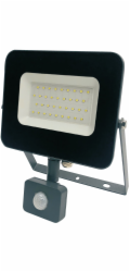 Venkovní LED, E024EIS, 30W, 2550lm, IP65, s pohybem