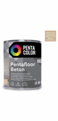Barva na podlahu Pentafloor Beton, žlutohnědá, 0,9l