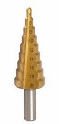 Stupňový vrták HAUSHALT, 9 stupňů, 4-20 mm