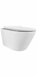 Závěsné WC s poklopem DOMOLETTI, 360×500 mm