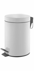 Odpadkový koš s pedálem T-Y0112M, 12 l bílý, OKKO