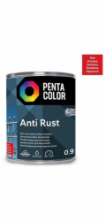ČERVENÉ ANTIKOROZNÍ BARVY-ZÁKLADNÍ ZÁKLAD "ANTIRUST" (0,9l)