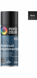UNIVERZÁLNÍ BARVA KOVANÝ KOVOVÝM EFEKTEM (ČERNÁ; 400 ML)