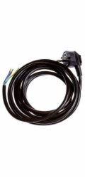 Kabel se zástrčkou OKKO, 5 m, černý