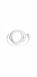 Kabel se zástrčkou OKKO, 5 m, bílý