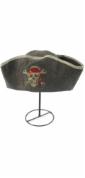 Klobouk do sauny FLAMMIFERA PIRATE, 28 x 17 cm, šedý
