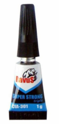 Lepidlo Ravus Super strong triple, 3 x 1 g