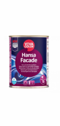 BARVA "HANSA FASÁDA LA" NA OMÍTKU A FASÁDU ZDIVA; 0,9 l