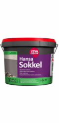 Fasádní barva Vivacolor Hansa Sokkel A, bílá, 2,7l