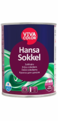 Fasádní barva Vivacolor Hansa Sokkel A, bílá, 0,9l