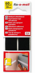 Lepicí kontaktní páska na suchý zip Fix-O-Moll, 60 cm x 20 mm