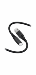 Swissten Datový kabel SOFT SILICONE USB / USB-C 1,5 M 60W ČERNÝ