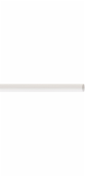 Římsa DOMOLETTI 93180160, 160 cm, O19 mm, bílá