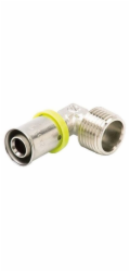 Koleno 873410A lisované 16x2,00-1/2" vnější závit
