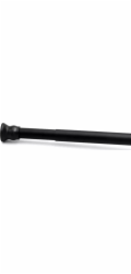 Vanový závěs RIDDER WIEN 55111, 700-1150×25 mm, černý