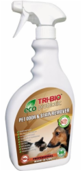ODSTRAŇOVAČ ZÁPACHU ZVÍŘAT A ČISTIČ DEMIU "TRI-BIO"; 420 ml