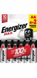 Element ENERGIZER AA/LR06, 1,5V, 6 ks.
