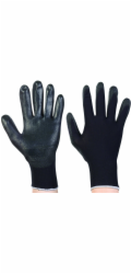 Rukavice potažené latexem, velikost XXL