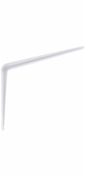 Policový držák HAUSHALT HH81715, 200×200 mm, bílý