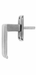 Okenní klika Kurzemes R1-2 306/HP, pozink