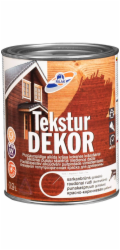 IMPREGNANT NA DŘEVO "TEKTURDEKOR"; ČERVENÁ HNĚDÁ; 0,9 l