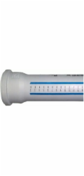 Vnitřní kanalizační potrubí HTplus, O 32 mm, 1 m, bílá