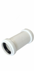 Vnitřní kanalizační dvojspojka HTplus, O 32 mm, bílá