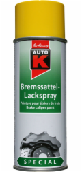 Barva na brzdové díly Auto K 1233075, žlutá, 400 ml