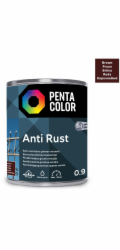 STŘEDNĚ HNĚDÁ ANTIKOROZNÍ BARVA "ANTIRUST" (0,9 l)