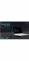i-tec USB-A/USB-C Dual 4K HDMI Video Adapter