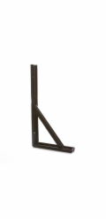 Policový držák HAUSHALT HH81756, 150×150 mm, černý