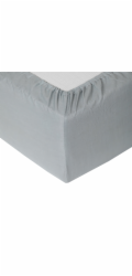 PROSTĚRADLO S GUMOU MEDVIL 90X200+25 ŠEDÁ